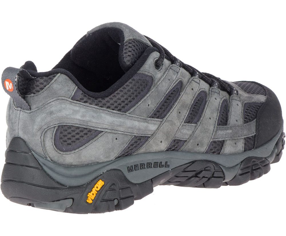 Buty Trekkingowe Merrell Męskie Szare - Moab 2 Ventilator - 209756-VCG